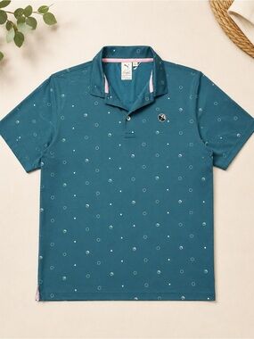 PUMA x Arnold Palmer Legacy Print Golf Polo L